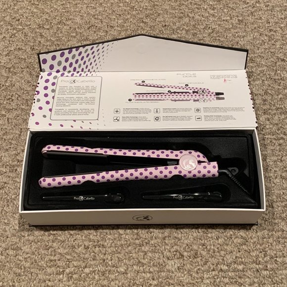 ProCabello Other - ProCabello Purple Dots Flatiron